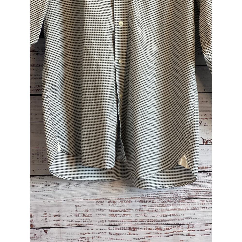 Ted Baker London Archive French
Cuff Stripe Cotton Long Sleeve Black White - Picture 3 of 14